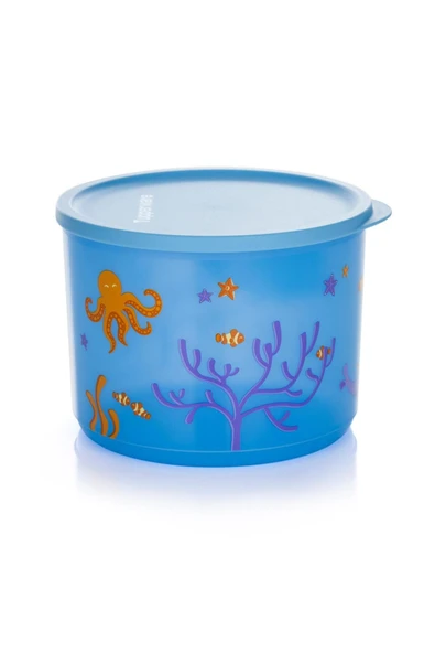 Tupperware Eco Kübik Denizde Yaşam Gıda Saklama Kabı 2.1 Lt