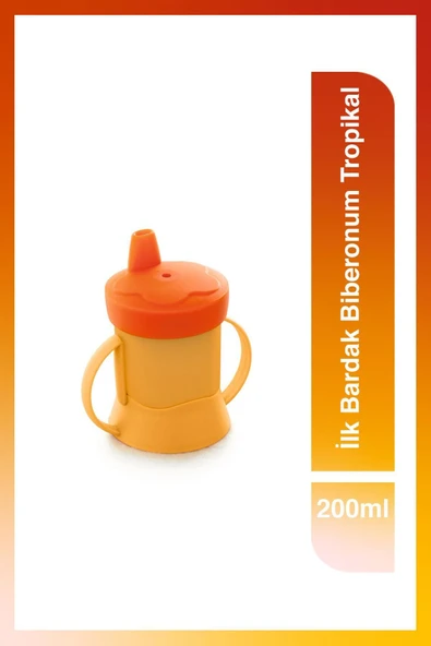 Tupperware Çocuklar Için Ilk Bardak Biberonum Tropikal 200 ml