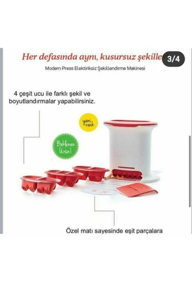Tupperware Hamur Şekillendirici Ve Aparatları - 2