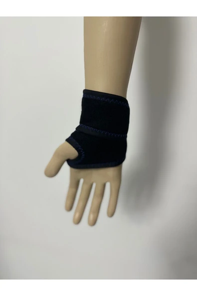 BEYAZ MEDİKAL El Bilek Bandajı Elastik Sporcu Bilekliği Fitness Ağırlık Destek Crossfit Body Bilekliği - Resim 3