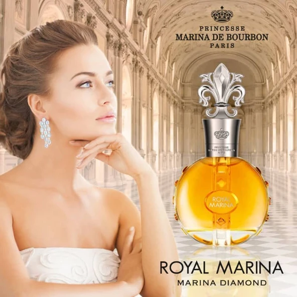 Marina De Bourbon Royal Marina Diamond Edp 100 ml Kadın Parfümü 3494800028031 - 3
