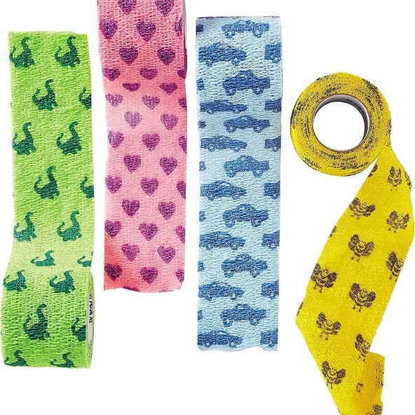Libor Coflex Nl Kendinden Yapışkanlı Sarma Kiti ( Kıdspack 2''x5 Yd )-( Coban Yapışkanlı Bandaj Koba - 3