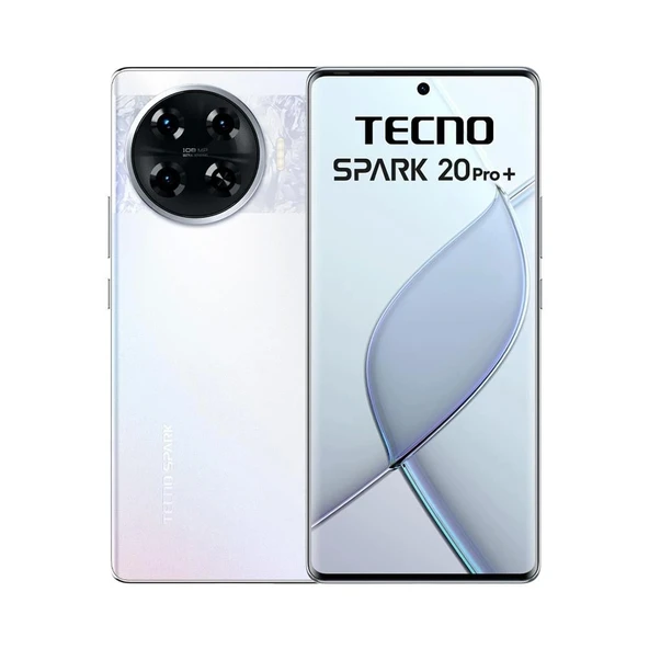 Tecno Spark 20 Pro Plus 8/256 Gb Ayışığı Beyazı
