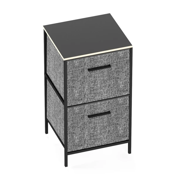 Çocuk 2 Çekmeceli Orta Boy Komodin Sehpa Füme 1608 - 6