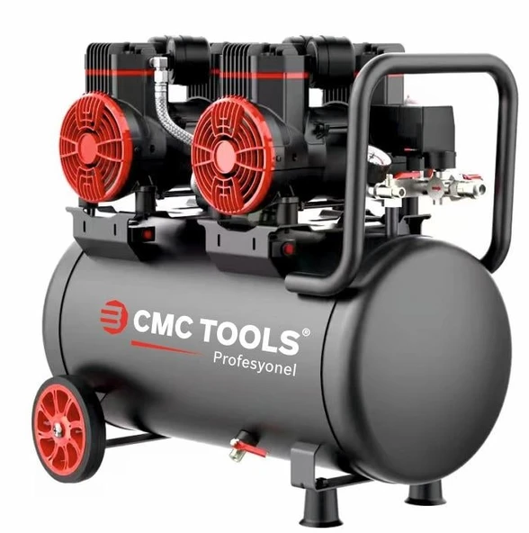 CMC PREMİUM 50 LT 4 HP SESSİZ YAĞSIZ HAVA KOMPRESÖRÜ
