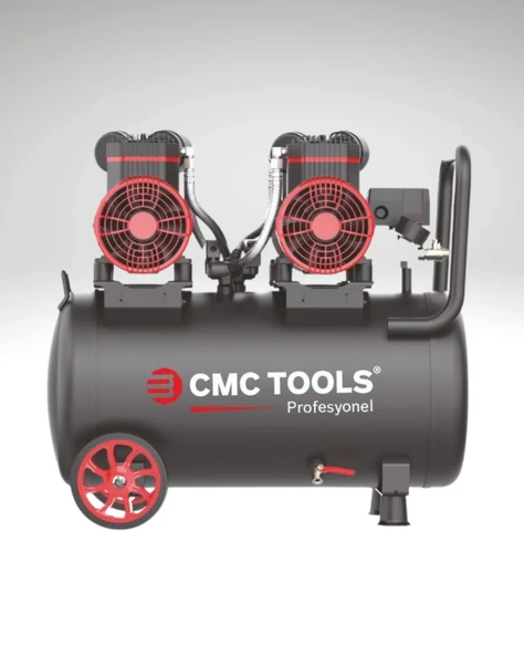 CMC PREMİUM 50 LT 4 HP SESSİZ YAĞSIZ HAVA KOMPRESÖRÜ - 2