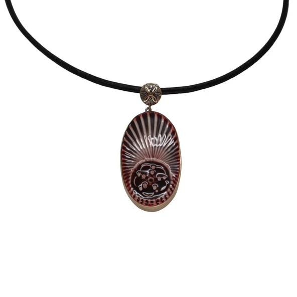 Hedea Toprak Rüya Bronz Kolye - 1