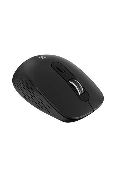 Sm09 Siyah 3 Cihaz Desteği 2.4G+BT1+BT2 Android-IosPc Uymlu Ofis-Oyun Bluetooth Mouse Kablosuz Mouse - Resim 2