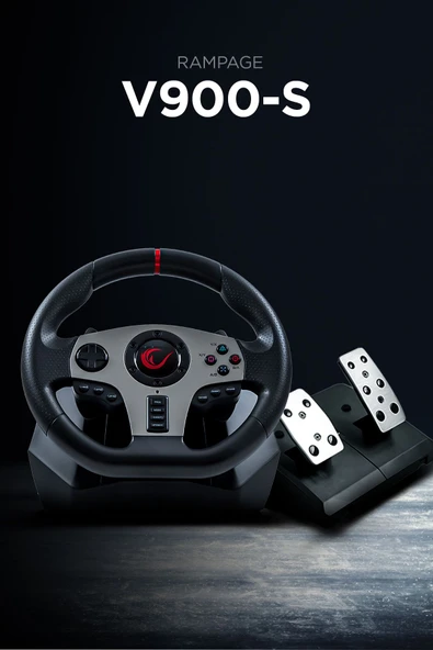 V900-s Ps3/ps4/pc/xboxone/xbox360 Swıtch 6 In 1 Pedallı Gaming Oyuncu Direksiyonu Direksiyon Seti - 3