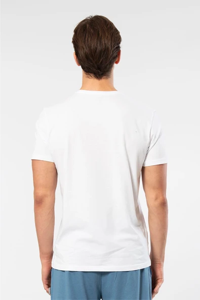 Cacharel Erkek V Yaka T-Shirt - 4