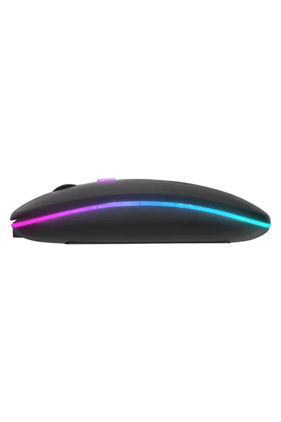 BT11 2in1 Bluetooth Mouse ve 2.4GHz Şarjlı Mouse Kablosuz Mouse Wireless Mouse - 3