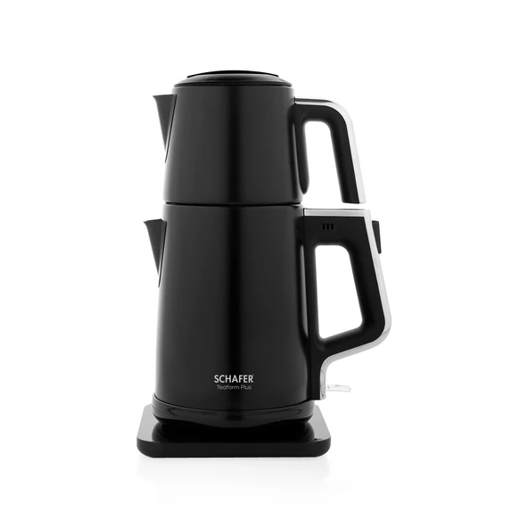 Schafer Teaform Plus Paslanmaz Çay Makinesi-Siyah - 3