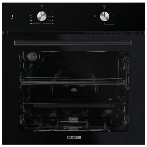 Kumtel Siyah Cam Ankastre Fırın B66-S2