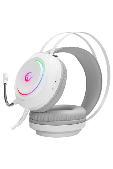 ORBIT-S Beyaz RGB Led 7.1 Gaming Kulaklık Mikrofonlu Oyuncu Kulaklığı - Resim 5
