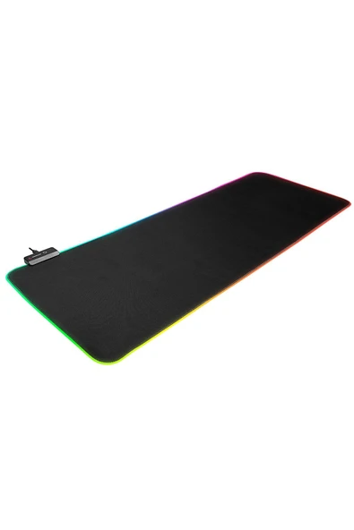 Mp-22 Siyah 300*800*3mm Rgb Ledli Gaming Mouse Pad Xl Mouse Pad Tam Boy - 5