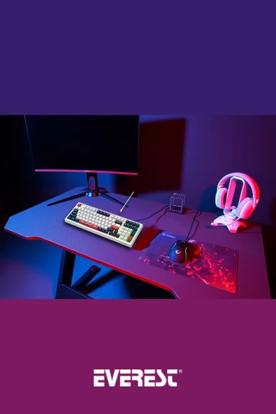 KB-98 Sessiz Rainbow Q Türkçe Klavye Membrane Oyuncu Klavyesi Gaming Klavye - 6