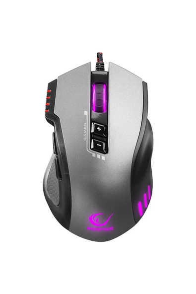 R81 Usb Rgb Mouse Gaming Mouse Oyuncu Mouse Sniper Tuşlu 8Tuşlu Örgü Kablo - 3