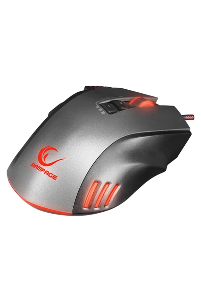 R81 Usb Rgb Mouse Gaming Mouse Oyuncu Mouse Sniper Tuşlu 8Tuşlu Örgü Kablo - 2