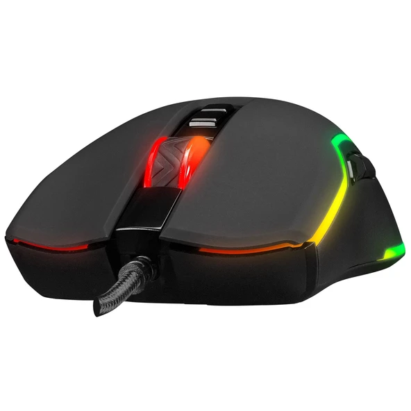 Mouse Oyuncu Gaming Led Işıklı 1600-7200 Dpi Everest SM-G14 DUSK - Resim 3