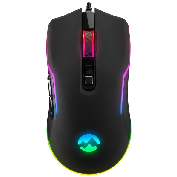 Mouse Oyuncu Gaming Led Işıklı 1600-7200 Dpi Everest SM-G14 DUSK - Resim 2