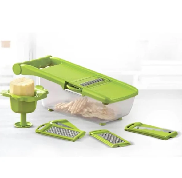 Wenken Fonksiyonel Şarjörlü 5 Aparatlı Rende