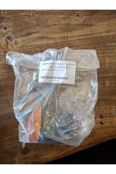 VITELLO ÖN SAĞ SİNYAL LİKYA (ELK03P0068)  YEDEK PARÇADIR. ürün görseli 1