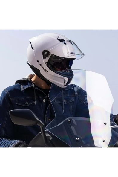 LS2 STREAM 2 BEYAZ FULL FACE KASK - 2