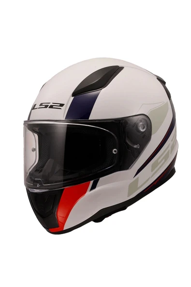LS2 Rapid 2 Driveway Beyaz Mavi Kask