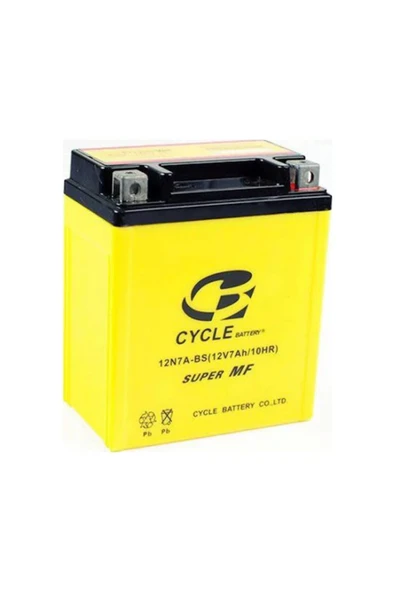 CYCLE 12V 7AH DİK Motosiklet Aküsü