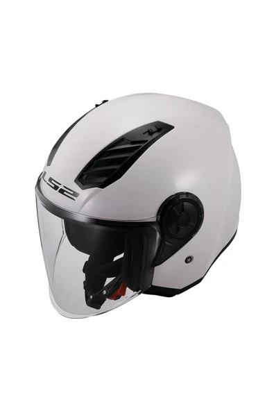 LS2 AIRFLOW 2 BEYAZ AÇIK MOTOR KASKI - 2