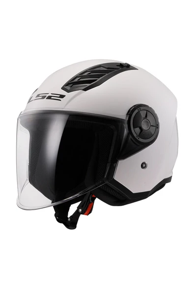 LS2 AIRFLOW 2 BEYAZ AÇIK MOTOR KASKI