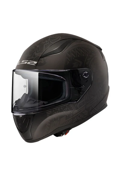 LS2 Rapıd 2 Takaroa Kapalı Kask Mat Siyah