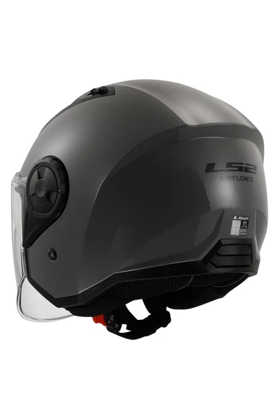 LS2 AIRFLOW 2 NARDO GRİ AÇIK MOTOR KASKI - 4