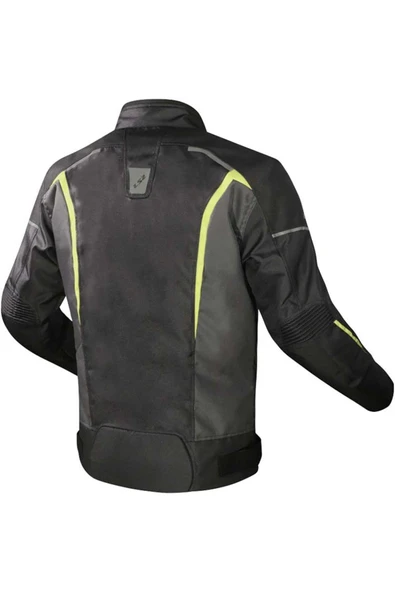 LS2 SEPANG ERKEK MONT SİYAH-GRİ-NEON SARI KIŞLIK - 2