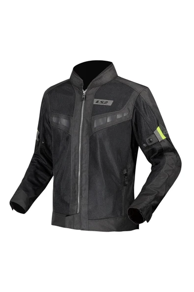 LS2 Blade Aır Erkek Mont Siyah-neon Sarı