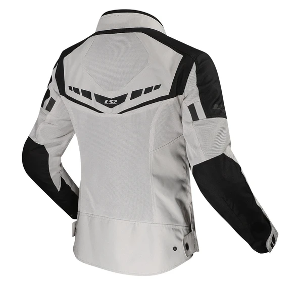 LS2 Blade Erkek Air Gri Yazlık Motosiklet Montu