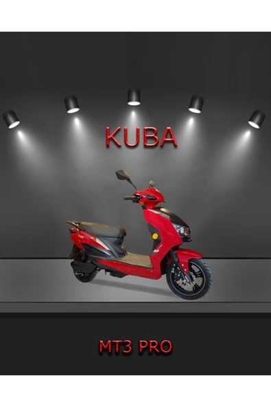 Kuba MT3 PRO ELEKTRİKLİ SCOOTER KIRMIZI