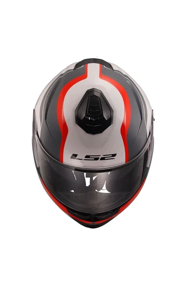 LS2 Strobe 2 Monza Çene Açılır Motor Kaskı - Resim 3