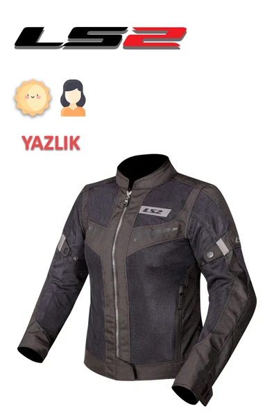 LS2 BLADE AIR KADIN SİYAH YAZLIK MOTOSİKLET MONTU