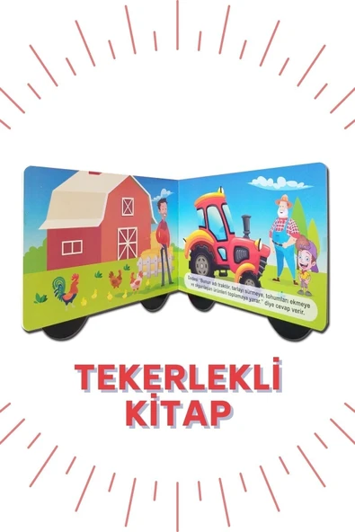 Kids Babies Tekerlekli Kitaplar 5'li Set - 5
