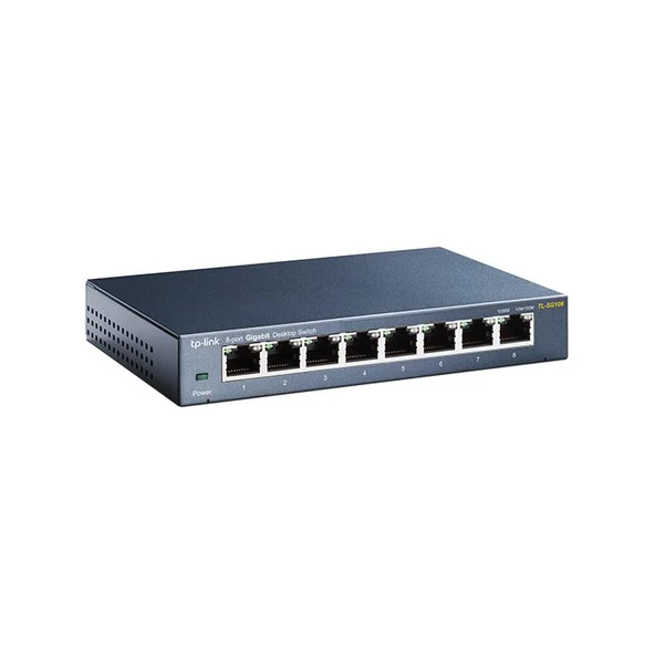 Tp-Link TL-SG108 8 Port Gigabit Yönetilemez Switch - 2