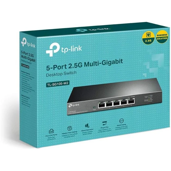 TP-Link TL-SG105-M2 5 Port Gigabit Switch - 3