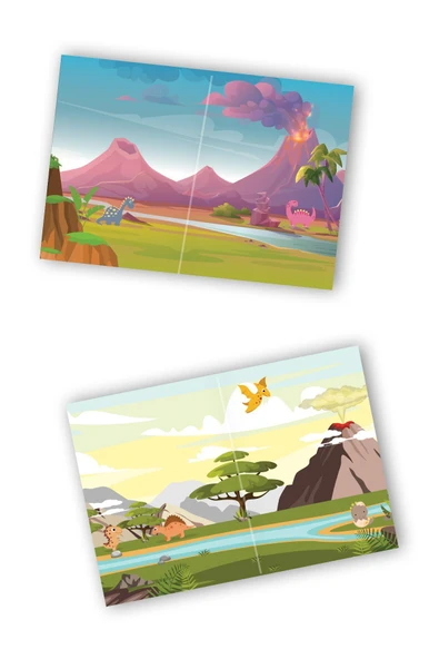 MERT BEBEK My Sticker Book '' Meslekler- Dinozorlar'' , 2li Set Tükenmeyen Sticker Kitabım - 7