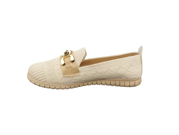 Merry Pace 957310Z Geçme Taşlı Günlük Kadın Triko Babet - 2