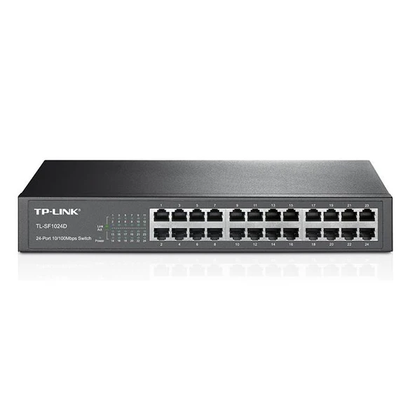 Tp-Link TL-SF1024D 24 Port 10/100 Yönetilemez Switch