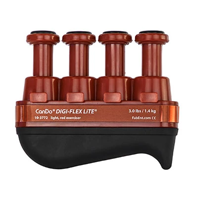 Cando Digi-Flex LITE -El Egzersiz Yayı  5'li set (her biri 1'er adet: sarı, kırmızı, yeşil, mavi, si - 3