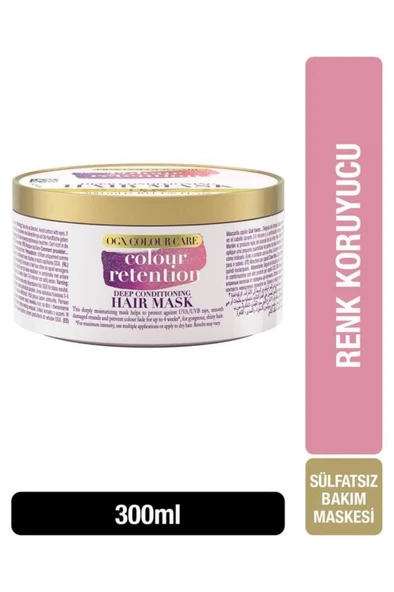 Organix Colour Retention Renk Koruyucu 300 ml Saç Maskesi