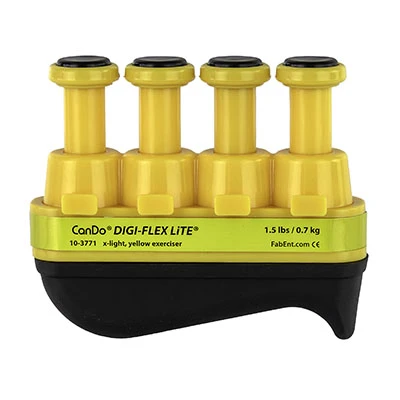 Cando Digi-Flex LITE -El Egzersiz Yayı  5'li set (her biri 1'er adet: sarı, kırmızı, yeşil, mavi, si - 2