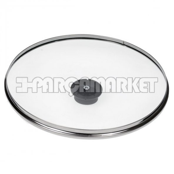 Tüm Tencerelere Uygun Kaliteli Cam Kapak 18 cm - 2