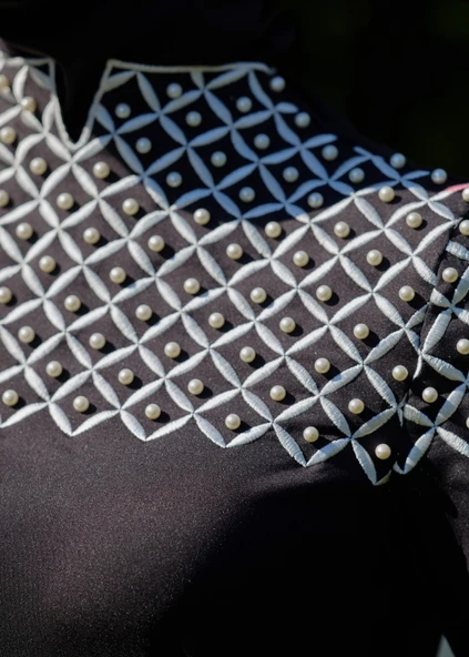 Tesettür Mayo- İnci Nakışlı - 3